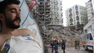 Diyarbakır'da enkaz altından yaralı olarak kurtuldu: Tutunun demeye kalmadan çöktük