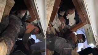 Ünlü YouTuberdan duygulandıran hareket! Kendi hayatını riske atıp enkazdan kurtardı