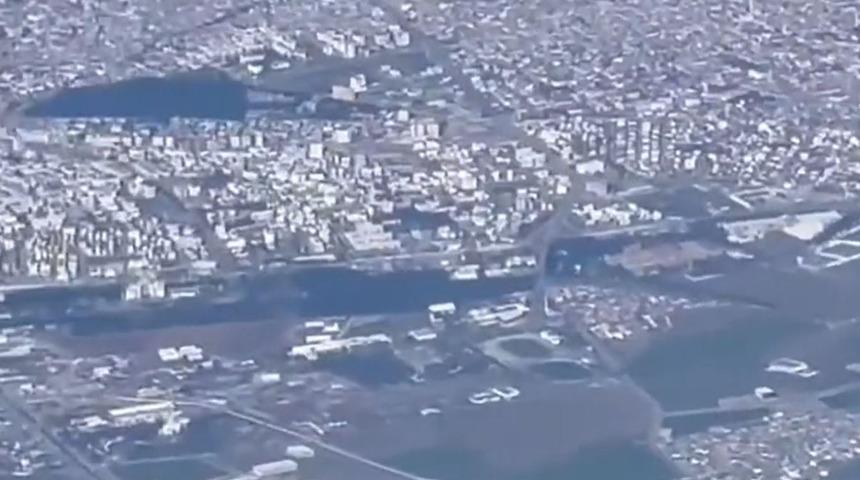 Kahramanmaraş'taki depremler sonrası yaşanan yıkım havadan görüntülendi!