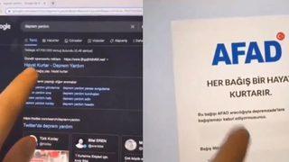 Sahte AFAD sitesine dikkat! Reklam verip Google'da en üst sırada çıktılar, yardım etmek isteyenlerin kredi kartı bilgilerini topladılar
