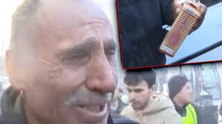 Çocuklarına vereceği bisküviyi gösteren acılı baba yürekleri dağladı: Dünden beri yiyemiyorum, kimse çıkmadı