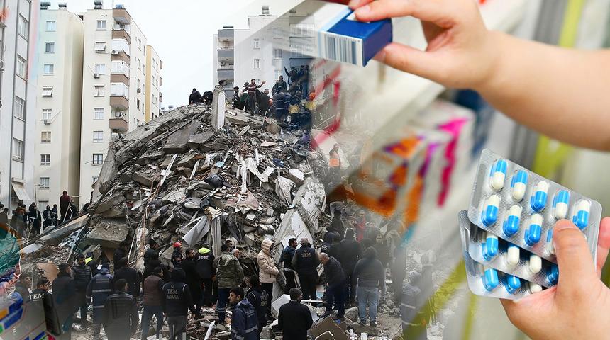 Bakanlıktan yeni tedbir listesi: Deprem bölgesinde ilaçlar ücretsiz oldu