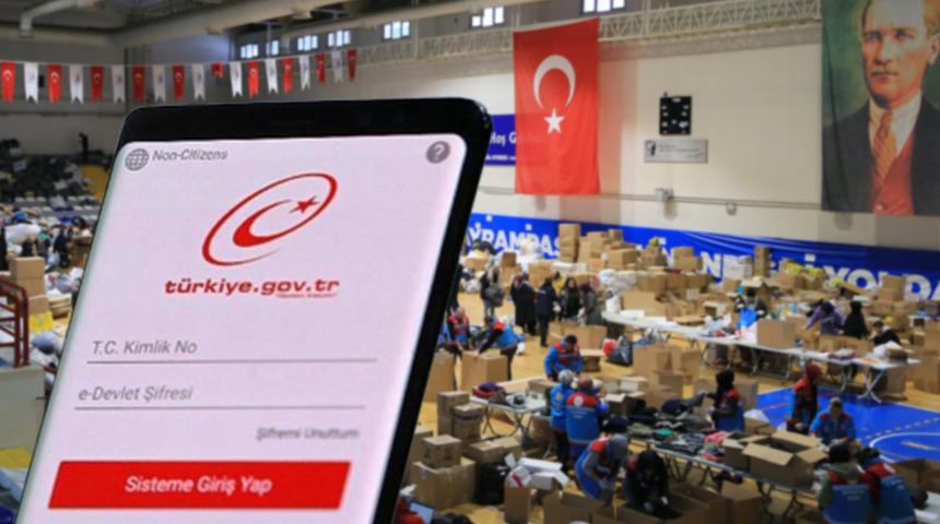 Depremzedelere bağış için yeni uygulama! E-Devlet’ten kredi kartı ile yapılabilecek 