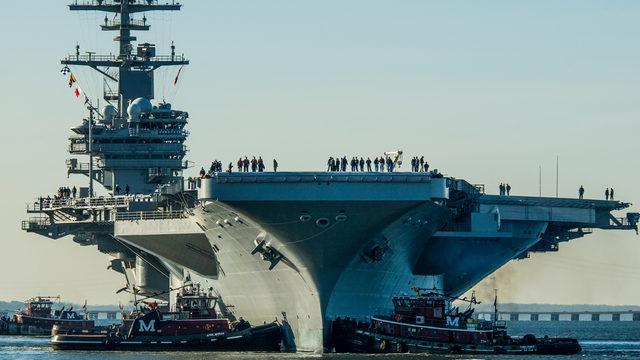 Depremlerde insani yardım çalışmalarına destek olacak: ABD'nin devasa uçak gemisi Türkiye'ye doğru yola çıktı!