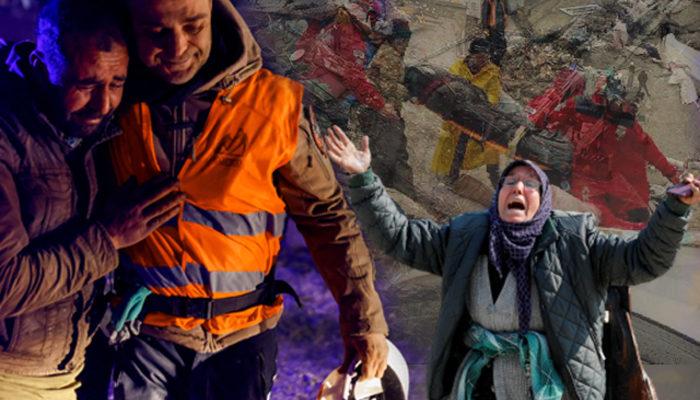 Kahramanmaraş merkezli deprem faciasında 4. gün