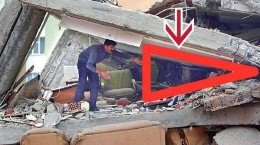 Depremi hissettiğiniz anda yapmanız gereken tek şey! Hayat kurtaran yaşam üçgeni nasıl yapılır?