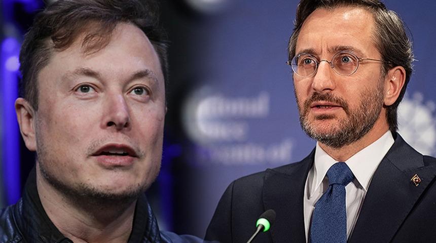 Cumhurbaşkanlığı İletişim Başkanı Altun, Elon Musk'ın tweet'ini alıntılayarak paylaştı: "Twitter'ın işbirliği için minnettarız"