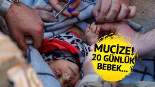 Türkiye bu görüntüyü unutmayacak, herkesi ağlatan anlar! 20 günlük Kerem bebek depremden 60 saat sonra kurtarıldı, avucunda annesinin saçı vardı...