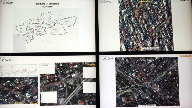 Felaketin boyutu uzaydan görüntülendi! İşte depremin yarattığı hasar  G5