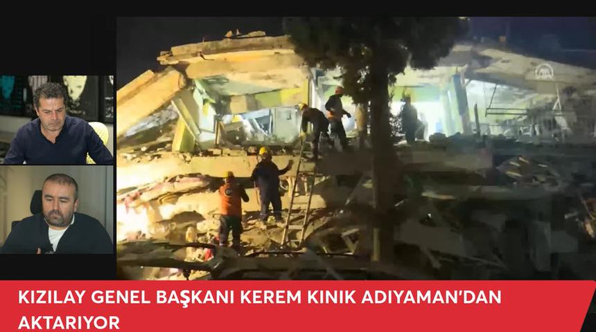 Kızılay Genel Başkanı Kerem Kınık: 1-2 milyon insanın çadır beklentisi var, milli kapasite sahaya sevk edildi