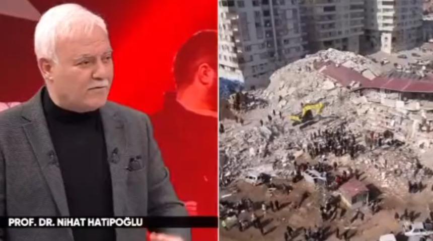 Nihat Hatipoğlu depremle ilgili konuştu: "Kader bu değil, bilim adamlarının sözü bizim için dini bir emir gibidir"