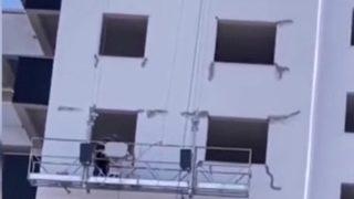 Depremden sonra çatlakları böyle sıvadılar! Adana'daki apartman için karar verildi