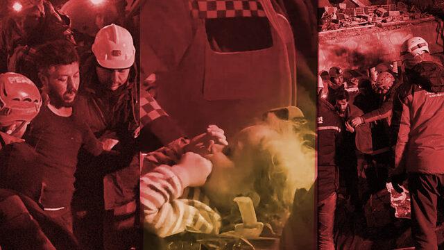 Depremin 96. saatinde gelen kurtuluş! 1,5 yaşındaki Sela bebek ve ailesi 96 saat sonra sağ olarak çıkarıldı