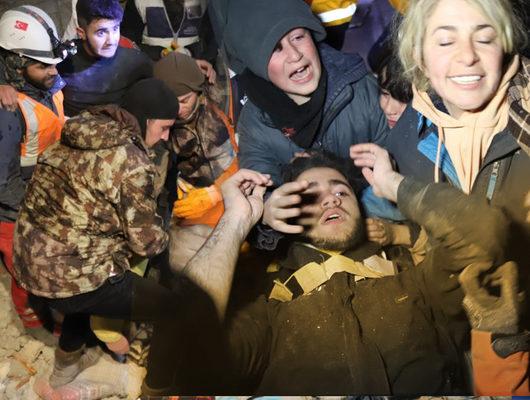 5 gün boyunca idrarını içti, enkaz altında 5 vakit namaz kıldı! 