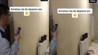 Hatay’da deprem anını anbean kaydetti! Korku dolu anlar kameralara yansıdı... “Allah’ım ne olur”