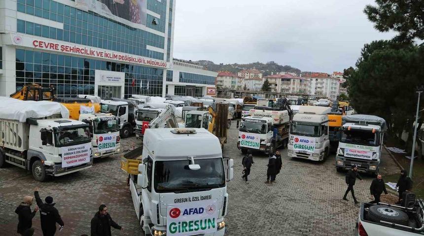 Giresun iş dünyası depremzedeler için seferber oldu