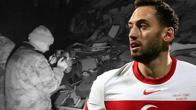 Deprem sonrası kayıtsız kalamadı! Milli futbolcu Hakan Çalhanoğlu'ndan dev bağış...