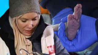 Gamze Özçelik afet bölgesinde minicik bir bebeği paylaştı! Kocaman bir karanlık ve korku ama...