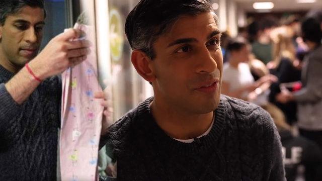 İngiltere Başbakanı Rishi Sunak’tan anlamlı hareket! Kendi elleriyle Türkiye’deki deprem için yardım kolisi hazırladı