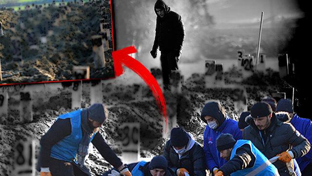 Hatay’dan yürekleri sızlatan görüntü! 'Deprem mezarlığı' hazırlandı; isim yerine numara verildi…