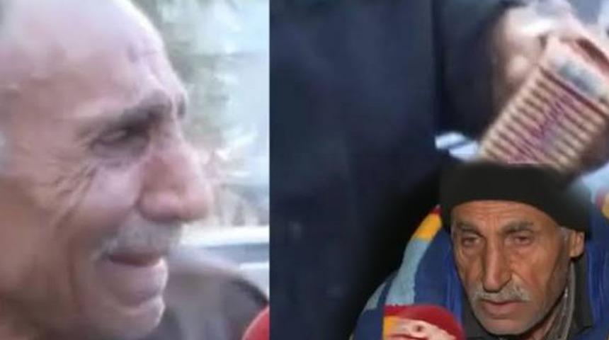 Herkes Şerif amca için güzel haberi bekliyordu ama... Enkazın önünde bisküvi ile bekleyen baba yıkıldı: "Mezarına koyacaktım, başka bir çocuğa verdim"