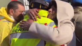 Acının sesi ortak! Alman kurtarma ekibi paylaştı... Kilometrelerce uzaktan geldi, öğrendiği birkaç Türkçe kelimeyle seslendi