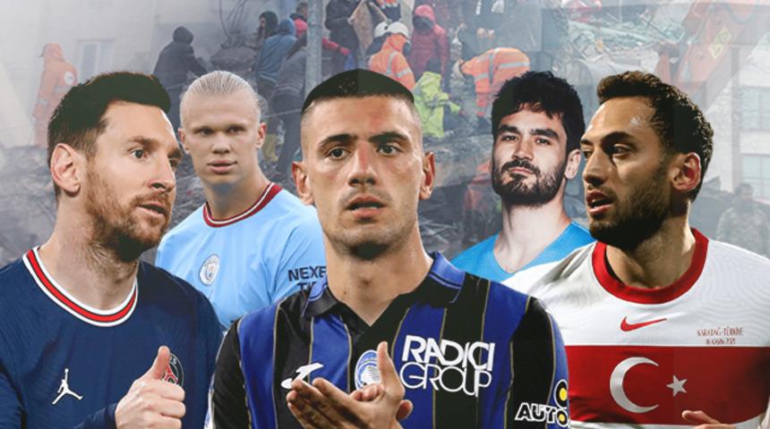 Dünya yıldızlarından destek yağıyor! Merih Demiral'ın depremzedeler için yardım kampanyasına Lionel Messi de katıldı!