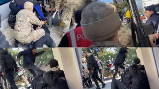 Deprem bölgesine yardım malzemesi götüren tırın önünü kesmişlerdi! İnfial yaratan görüntüler sonrası Özel Harekat o yağmacıları tek tek yakaladı