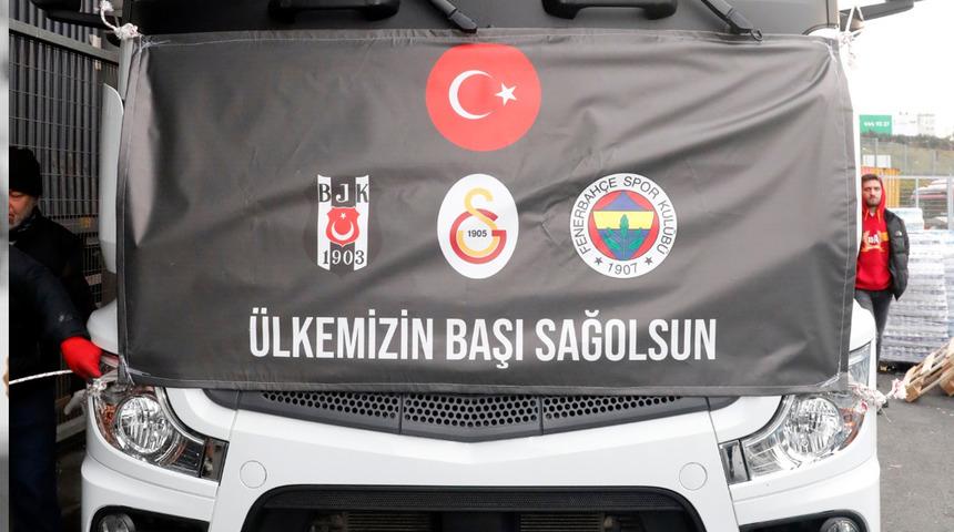 "Üç büyükler" depremzedeler için birleşti