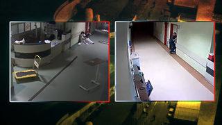 Telaş içinde sağa sola kaçıştılar! Hastanedeki deprem paniği böyle görüntülendi: Anneyle kızının sarıldığı anlar yürek burktu