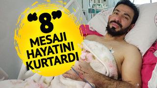 8 mesajı hayatını kurtardı! Bir tek o gitti... 'O ana kadar enkazda mıyım öldüm mü kimse bilmiyordu'