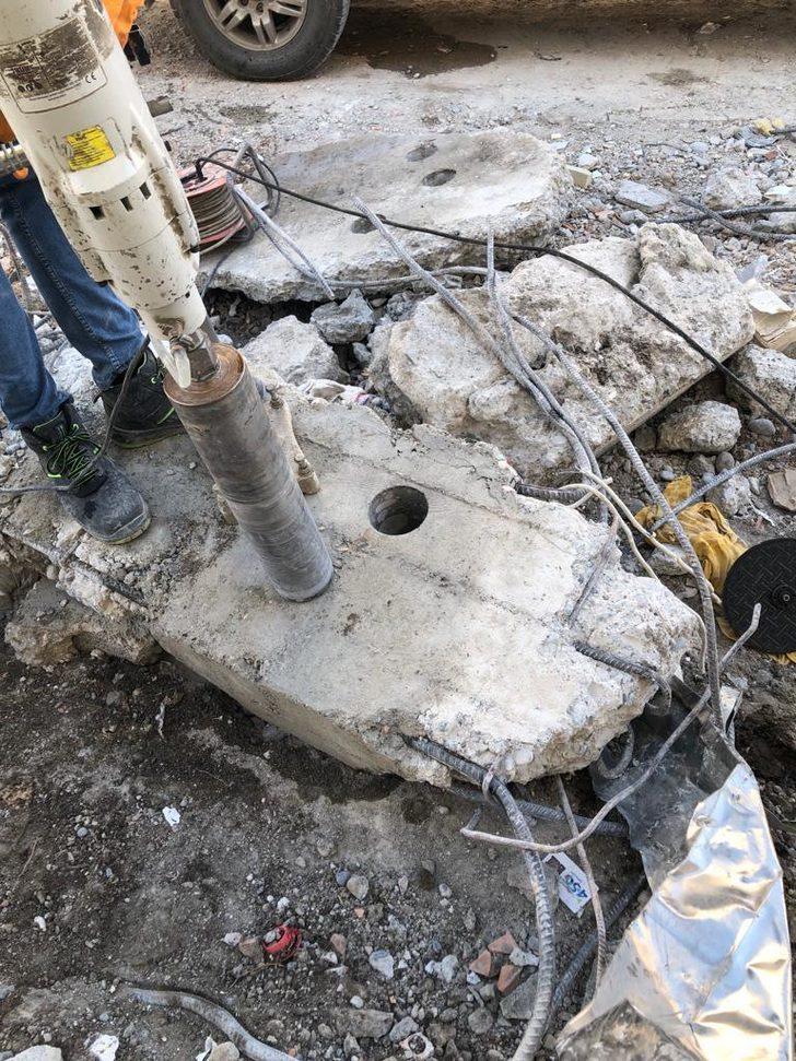 Yıkılan binalardan deliller bir bir toplanıyor! Görüntüler çok çarpıcı... Yargı önüne çıkarılacaklar G3