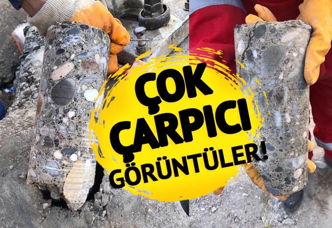 Yıkılan binalardan deliller bir bir toplanıyor! G&ouml;r&uuml;nt&uuml;ler &ccedil;ok &ccedil;arpıcı... Yargı &ouml;n&uuml;ne &ccedil;ıkarılacaklar