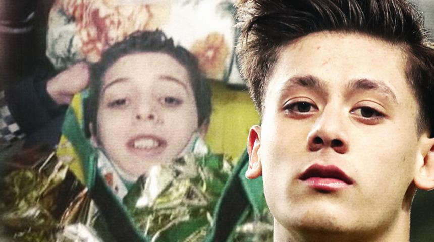 Enkazdan 113 saat sonra kurtarılan minik Mesut, Arda G&uuml;ler ile g&ouml;r&uuml;şt&uuml;! 'Senin gibileri milyonda bir gelir...'