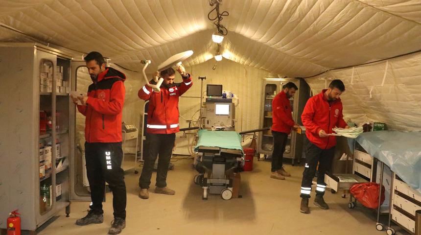 'Normalinden farkı yok' Yoğun bakım, yataklar, ameliyathane, laboratuvar... İşte tüm detaylarıyla sahra hastanesi