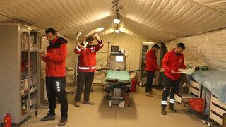 'Normalinden farkı yok' Yoğun bakım, yataklar, ameliyathane, laboratuvar... İşte tüm detaylarıyla sahra hastanesi