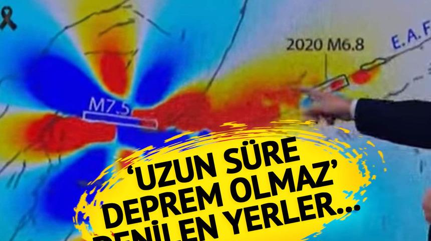 'Bu harita bize söylüyor' Depremden sonra tehlikenin arttığı yerleri açıkladı! 'Uzun süre deprem olmaz' denilen yerleri gösterdi 'Marmara Bölgesi'ndeki beklentimiz...'