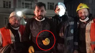 Depremin vurduğu Hatay'da madenciler kuş sesi duydu, harekete geçti! Gel çocuğum, gel