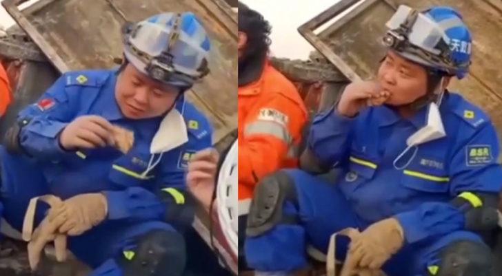 Sosyal medyanın gündemine oturdu! Deprem bölgesindeki Türk ekipler, Çinli meslektaşlarına ikram etti: "Bir bidon ister artık"