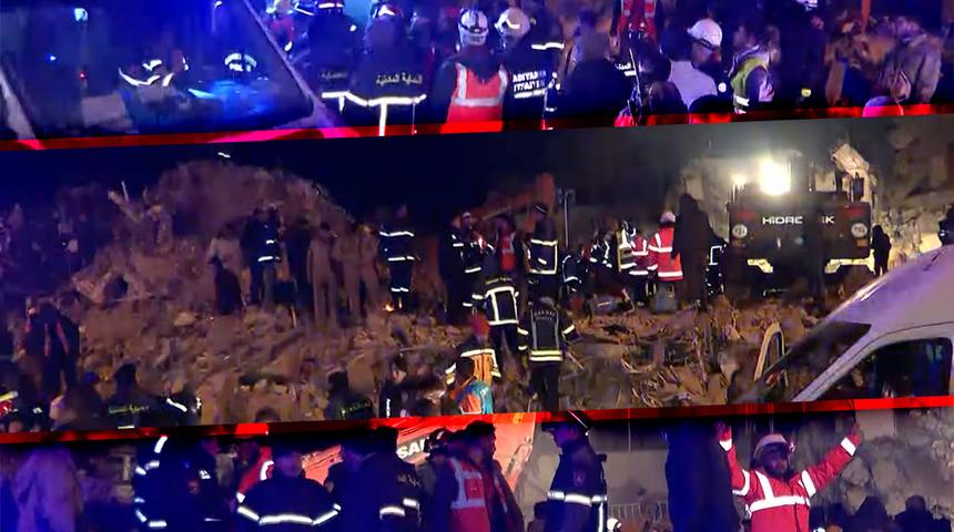 Görevliyi çileden çıkardılar! Enkaz başında anonslar ardı ardına geldi: "Zor kullanılacak! Bir kişinin daha kurtarılmasını istiyorsanız..."