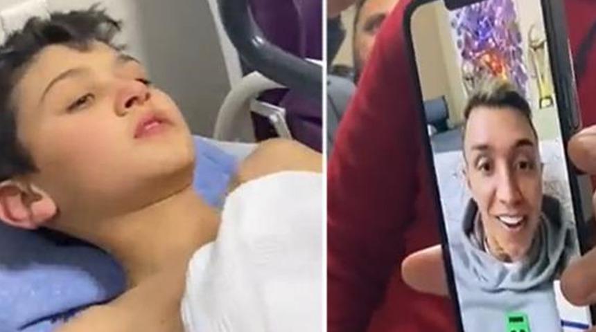 156 saat sonra çıkmıştı! 9 yaşındaki Semih'in Muslera hayali gerçek oldu