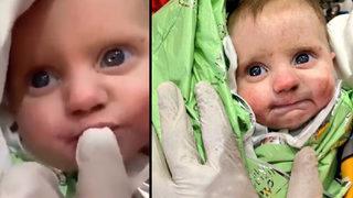 Depremin simgesi oldu, dünya o bakışı konuşuyor! 107 saat sonra kurtarılmıştı, anne ve babası...