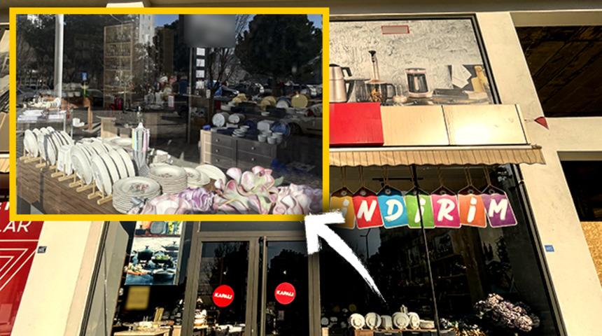 Kahramanmaraş'taki bu dükkan görenleri şaşırtıyor! Depremi hasarsız atlattı, tabaklar dahi kırılmadı