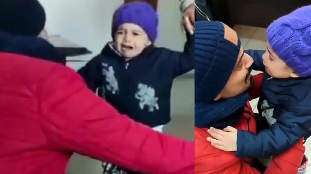 Deprem felaketinde annesini ve kardeşini kaybetti, kayboldu! 8 gün sonra babasını buldu böyle sarıldı, hem ağladı hem milyonları ağlattı