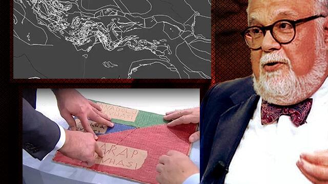 Celal Şengör kartlar üzerinde anlatmıştı! Yeni görüntüler paylaşıldı: Arap levhası Türkiye’yi böyle itti….