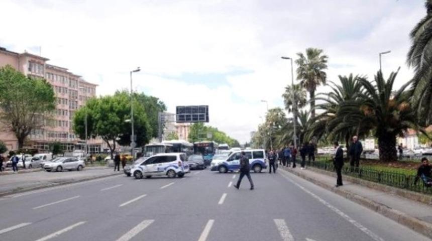İstanbul'daki Vatan Caddesi'nde hareketli dakikalar!