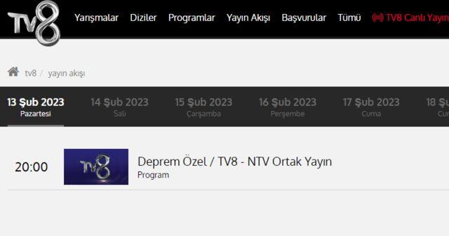 TV8 13 ŞUBAT