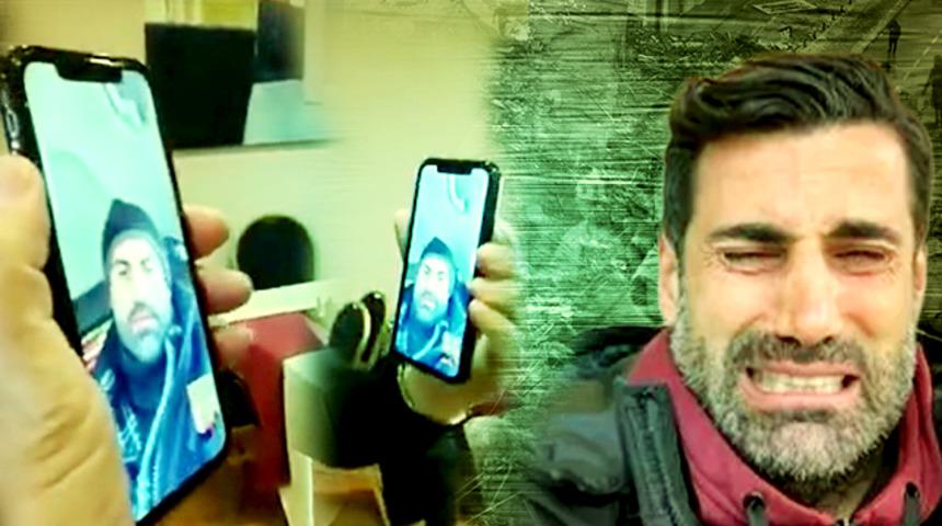 Hatay'a dönen Volkan Demirel yine gözyaşlarına boğuldu! 'Ben buradayım, merak etmesinler!'