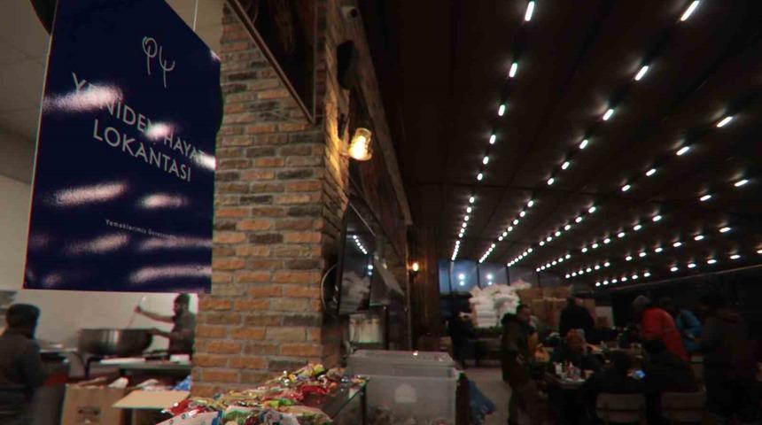 "Yeniden Hayat Lokantası" depremin merkez üssünde nefes aldırdı