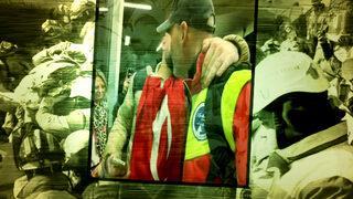 Kahramanmaraş’ta görev yapan Alman arama kurtarma ekibi ülkesine döndü! Havaalanında böyle karşılandılar